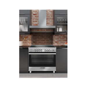 فرن جليم جاز 5عيون كهرباء سيراميك استيل-SB9624VI