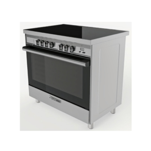 فرن جليم جاز 5عيون كهرباء سيراميك استيل-SB9624VI