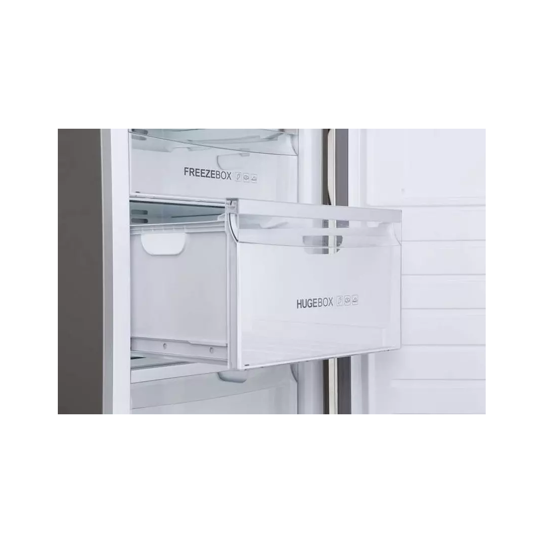 فريزر هاير 9.39 قدم فضي طولي-HVF-300SS-2