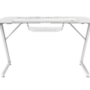 طاولة قيمنق ASA Z-Design - بيض مع ماوس باد هدية - Z.17754558229749887