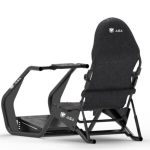 كرسي محاكاة القيادة ASA F-GTR Lite - تصميم رياضي قابل للطي - Z.17754616630394368