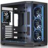 صندوق كمبيوتر ماجيستي ميد مافيرا برو Mid Tower | تبريد 7 مراوح ARGB | دعم لوحات ATX | منفذ Type-C و USB 3.0 | أسود- Z.17790063250451388