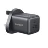 UGREEN- يوجرين - شاحن جداري بمنفذ USB-C ومنفذ USB وبقوة 20 واط-Z.22327.17452228893894212
