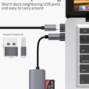 محول Syntech من USB الى USB-C ذكي - قطعة واحدة - Z.1778941123018972