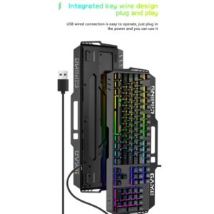 كيبورد ASA IRON 104 RGB – مزيج القوة والأناقة في محطة ألعابك -Z.17756646997897239