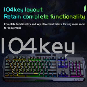 كيبورد ASA IRON 104 RGB – مزيج القوة والأناقة في محطة ألعابك -Z.17756646997897239
