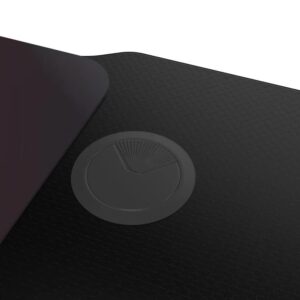 طاولة قيمنق ASA Z-Design - أسود وبرتقالي مع ماوس باد هدية -Z.17754083809141402