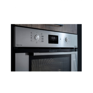 فرن جليم غاز 59.7 سم شواية كهرباء 9 وظائف ستيل GFU98IX | Glem Built-In Gas Oven, 59.7 cm, Electric Grill, 9 Functions, Stainless Steel.