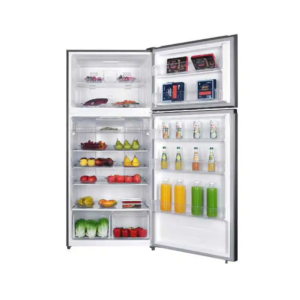 ثلاجة هاير بابين 527 لتر فضي HRF-850NS | Haier 527 Liter Double Door Refrigerator