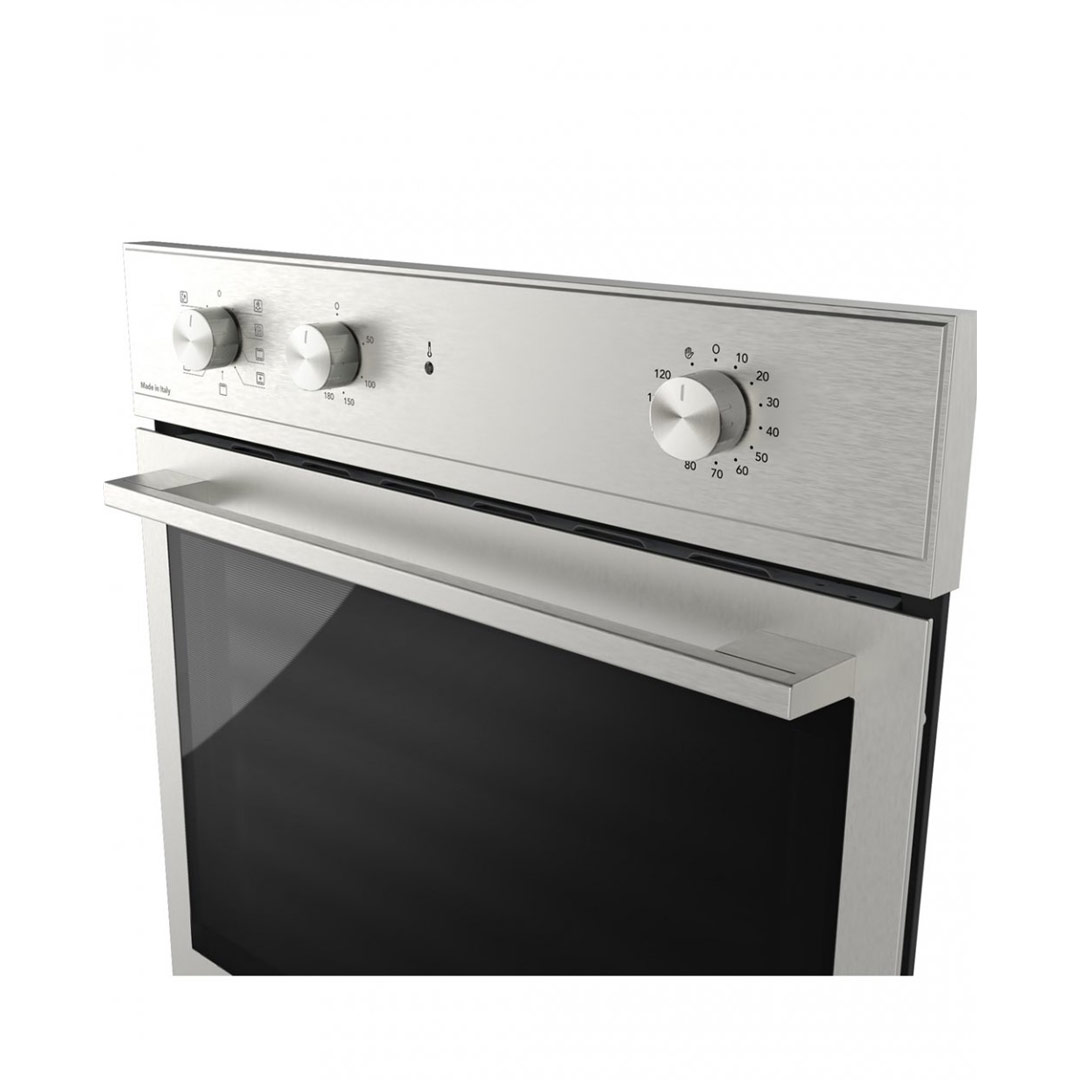 فرن جليم بلت-إن كهرباء،59.7 سم،متعدد الوظائف،9 وظائف - أستيل GFR92IX | Glem Built-in Electric Oven, 59.7 cm, Multi-Function, 9 Functions, Stainless Steel - الصورة 4