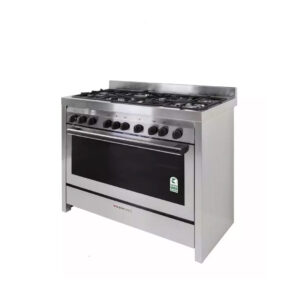 فرن جليم غاز 60*120، أمان تام، مروحتين، مقلاة هوائـية -أستيل MGW626RRAF  | Glem Gas Oven 120 × 60 cm, Full Safety, Double Fans, Air Fryer, Stainless Steel