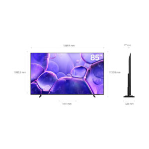 تليفزيون سامسونج 85 بوصة UA85U8000FUXSA |  Samsung TV 85 Inch 4K UHD Smart