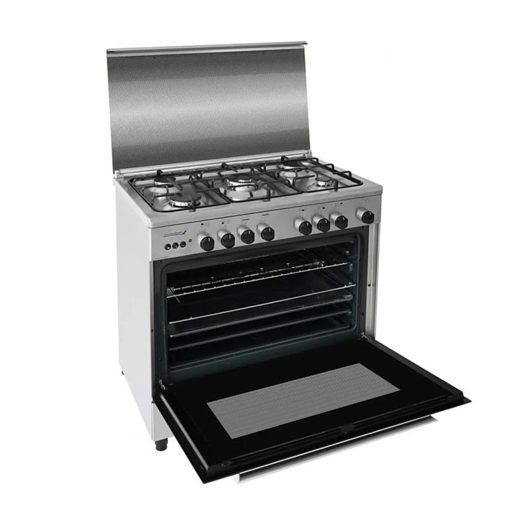 فرن جليم جاز 80*50 غاز استيل امان تام AL857GIFS | Glem Gas Cooker 80*50CM Steel F/S - الصورة 4