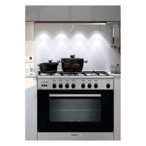 فرن جليم جاز 80*50 غاز استيل امان تام AL857GIFS | Glem Gas Cooker 80*50CM Steel F/S