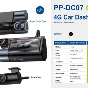 داش كام Phone Planet الذكية 4G بدقة 4K (أمامية وخلفية) -Z.17789610218963284