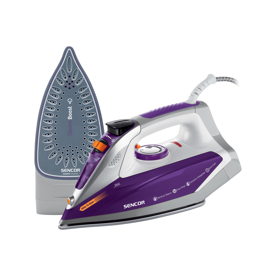 Sencor Steem Iron Box 2400W/كاوية بخار سينكور 2400 واط-SSI8710