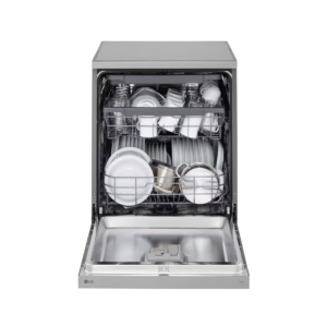 غسالة صحون ال جي، 9 برامج، بلاتيني DFC513FV | LG QuadWash™ Dishwasher, 14 Place Settings,