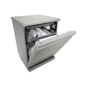 غسالة صحون ال جي، 9 برامج، بلاتيني DFC513FV | LG QuadWash™ Dishwasher, 14 Place Settings,