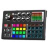مكسر صوت احترافي وبطاقة صوت للبث المباشر ASA PROFESSIONAL MIXER A12 - أسود-0653998574703