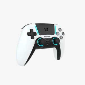 يد تحكم EMG Artic Clicky P508 اللاسلكية (PS5 / PC) - أبيض- 6084014213414