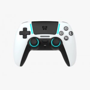 يد تحكم EMG Artic Clicky P508 اللاسلكية (PS5 / PC) - أبيض- 6084014213414