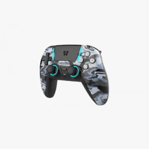 يد تحكم EMG Artic Clicky Camo اللاسلكية (PS5 / PC) - تمويه رمادي-6084014213391