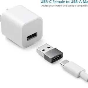 محول Syntech من USB الى USB-C ذكي - قطعة واحدة - Z.1778941123018972